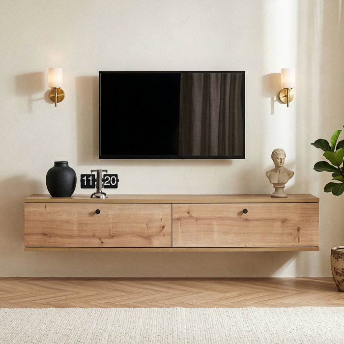 Nordure Ligne 140 - Sapphire Oak Soporte para TV Nordure Ligne 140 - Sapphire Oak Soporte para TV